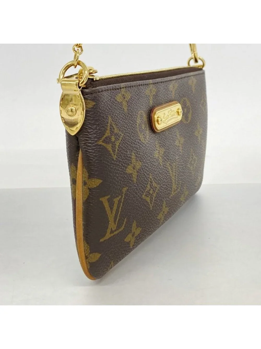 Louis Vuitton Pouch Monogram Pochette Mila MM Brown